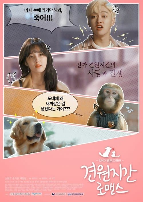 Monkey and Dog Romance