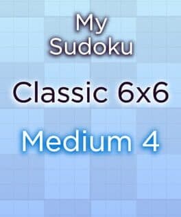 My Sudoku: Classic 6x6 Medium 4