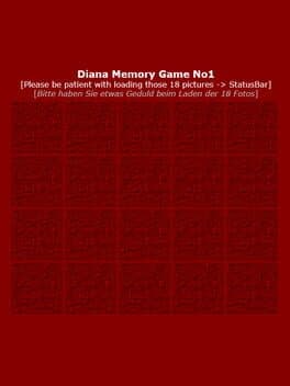 Diana Memory Game No1