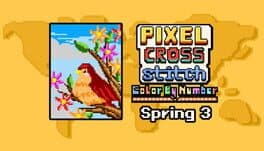 Pixel Cross Stitch: Color by Number - Spring Pack 3