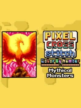 Pixel Cross Stitch: Color by Number - Mythical Monsters Pack