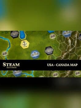 Steam: Rails to Riches - USA-Canada Map