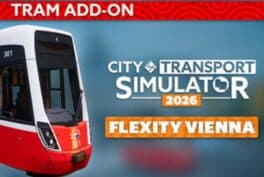City Transport Simulator 2026: Tram DLC - Flexity Vienna