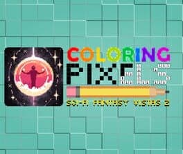 Coloring Pixels: Sci-Fi Fantasy Vistas 2 Pack