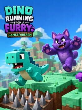 Dino Running from a Furry: Gamesforfarm