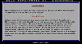 Bolo Adventures III