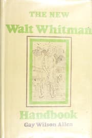 The new Walt Whitman handbook