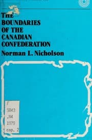 The Boundaries of the Canadian Confederation