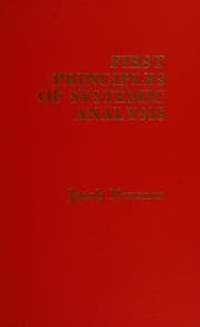 First principles of systemic analysis