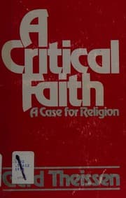 A critical faith: A case for religion