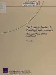 The economic burden of providing health insurance
