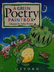 A green poetry paintbox