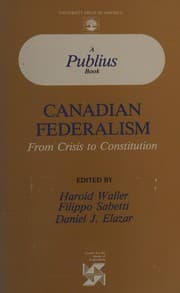Canadian federalism