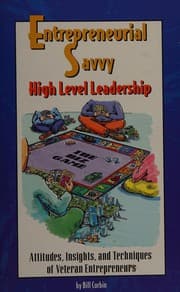 Entrepreneurial savvy
