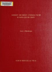 Shirat ha-ḳodesh la-rabaniyim ṿe-Ḳaraʾim bi-derom mizraḥ Eropah