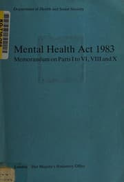 Mental Health Act 1983