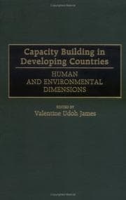 Capacity building in developing countries