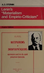 Lenin's "materialism and empirio-criticism"