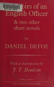 Memoirs of an English officer