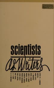 Scientists as writers
