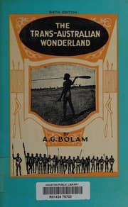 The trans-Australian wonderland