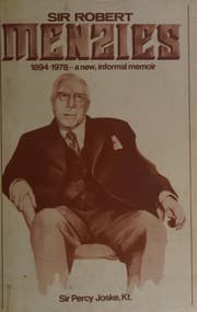 Sir Robert Menzies, 1894-1978