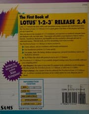The first book of Lotus 1-2-3, release 2.4