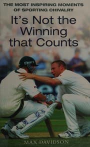 It's not the winning that counts