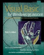 Visual Basic for Windows 95 insider