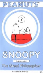 Snoopy Stars as the Thinker