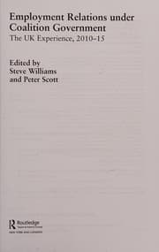 Employment Relations under Coalition Government