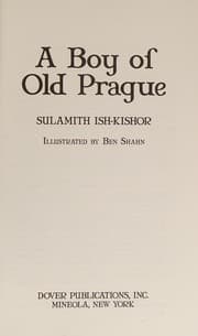 A boy of Old Prague