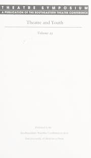 Theatre Symposium, Vol. 23