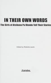 In their own words