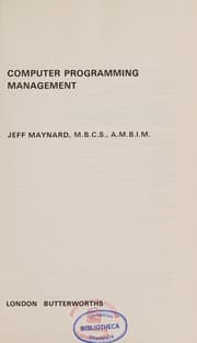 Computer programming management