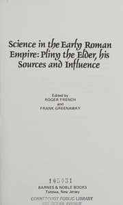 Science in the early Roman Empire