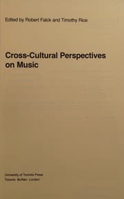 Cross-cultural perspectives on music