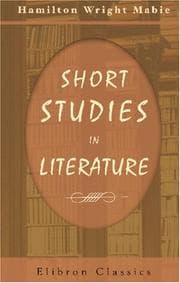 Short studies in literature