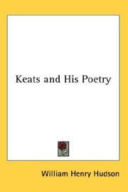 Keats & his poetry