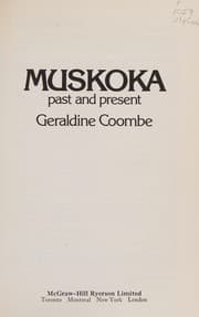 Muskoka past and present