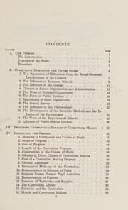 Administrative procedures in curriculum making for public schools