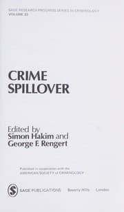 Crime spillover