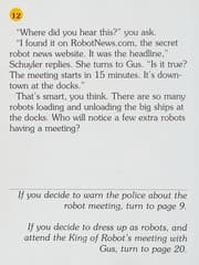 Gus vs. the robot king