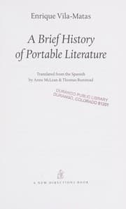 A brief history of portable literature