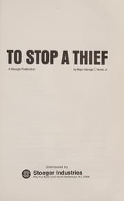 To stop a thief