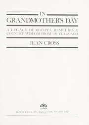 In grandmother's day