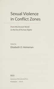 Sexual violence in conflict zones
