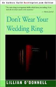 Don't wear your wedding ring