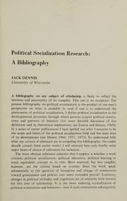 Political socialization research