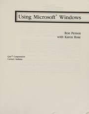 Using Microsoft Windows
